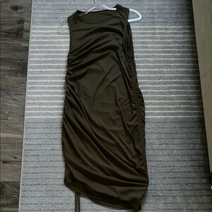 Trendy Black Sleeveless Dress